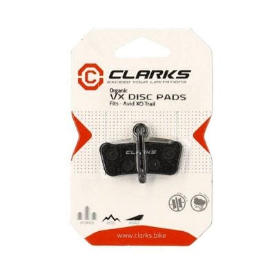 Plaquettes de Frein Clarks VTT 06 Organique Avid XO, Elixir Trail, Guide 4 Pistons
