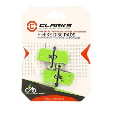 Plaquettes de Frein Clarks VTT 06 Semi-Métallique E-Bike SRAM Guide / Elixir Trail