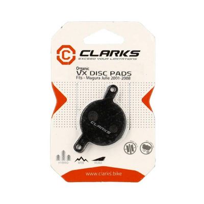 Plaquettes de Frein Clarks VTT Organique Magura Julie 01/08
