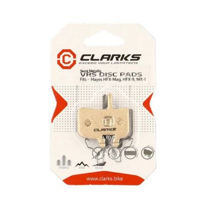 Plaquettes de Frein Clarks VTT Kevlar Compétition Hayes HFX Nine/MAG/MX1 Méca/Promax HYDR