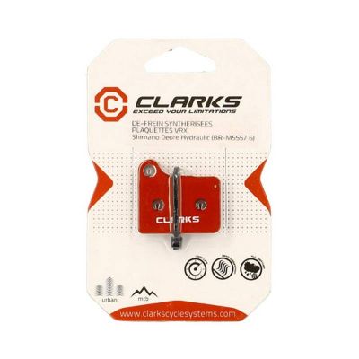 Plaquettes de Frein Clarks VTT Métal Fritté Shimano M555
