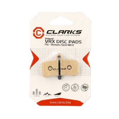 Plaquettes de Frein Clarks VTT Métal Fritté Shimano Saint/ZeeM640/810/820 4 Pistons