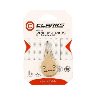 Plaquettes de Frein Clarks VTT Métal Fritté Tektro IOX/Lyra