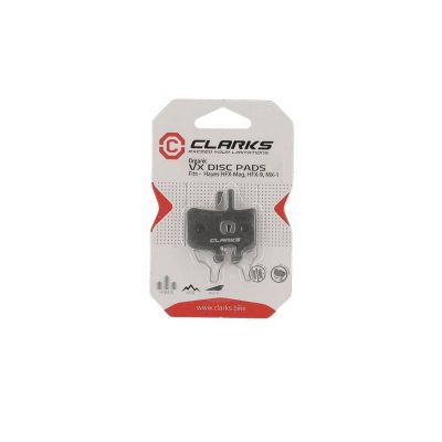 Plaquettes de Frein Clarks VTT Organique Hayes HFX Nine/MAG/MX1 Méca/Promax HYDR