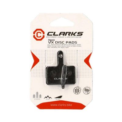 Plaquettes de Frein Clarks VTT Organique Shimano Deore/Tektro Draco Auriga