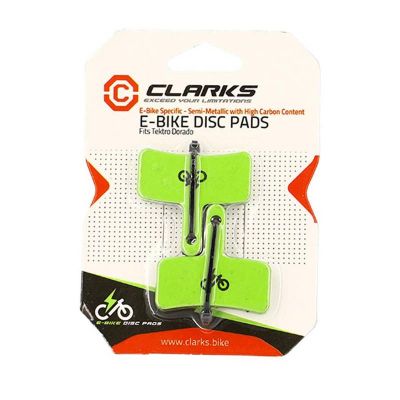 Plaquettes de Frein Clarks VTT Semi-Métallique E-Bike Tektro Dorado