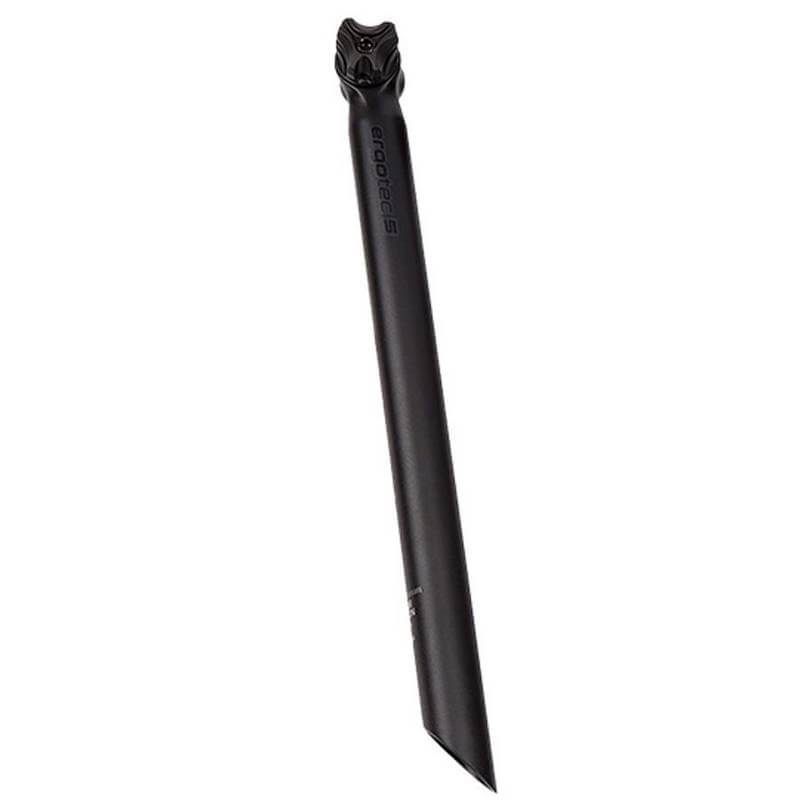 Tige de Selle Ergotec Route/VTT Ø 27.2mm L 400mm Noir Déport 0mm Level 5
