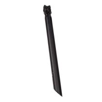 Tige de Selle Ergotec Route/VTT Viper Ø 31.6mm Alu L 400mm Noir Déport 0mm Level 5