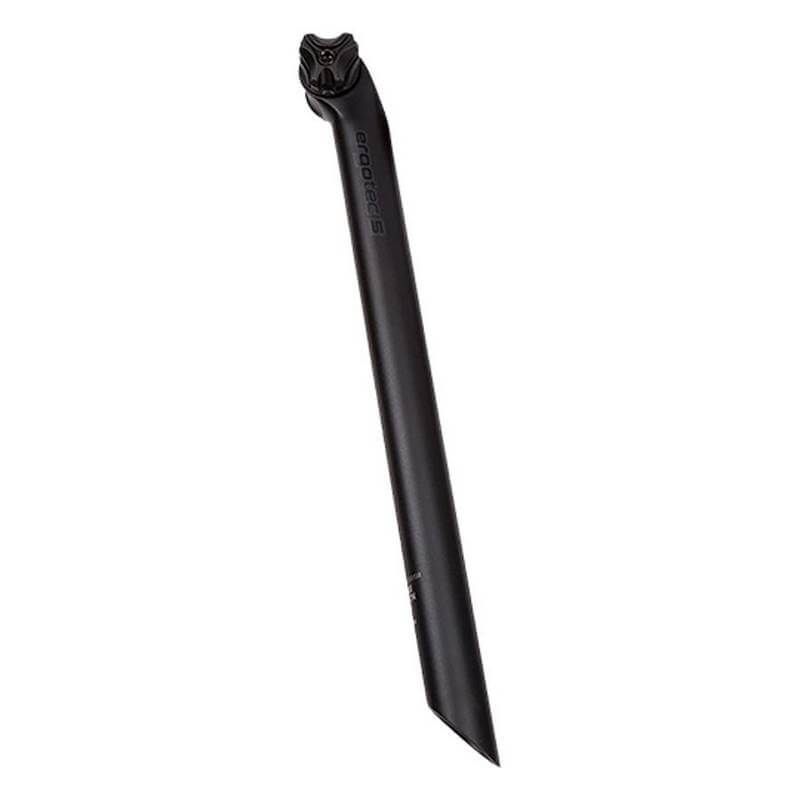 Tige de Selle Ergotec Route/VTT Viper Ø 31.6mm Alu L 400mm Noir Déport 10mm Level 5