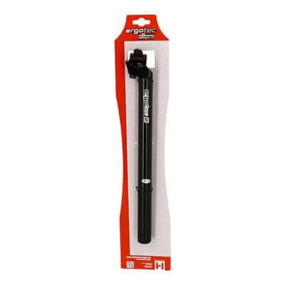 Tige de Selle Ergotec Route/VTT Ø 26.6mm Alu Longueur 350mm Noir