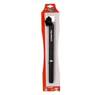 Tige de Selle Ergotec Route/VTT Ø 26.8mm Alu Longueur 350mm Noir