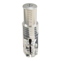 Réhausse de Potence Ergotec Ahead Set 1"1/8 Argent + 5 Bagues H 65mm