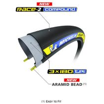 Pneu Route Michelin 700X23 TS Power Time Trial 23-622
