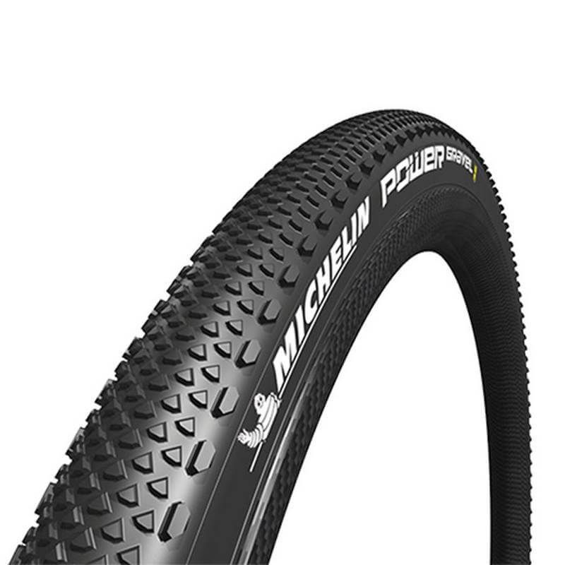 Pneu Gravel Michelin 700X47 TS Power Gravel Tubeless Ready Noir 47-622