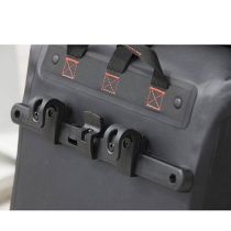 Sacoche Vélo Porte-Bagages Newlooks Varo Noir Etanche 20L 280x430x170mm