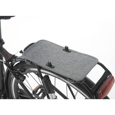 Sacoches Vélo Porte-Bagages à Pont Newlooks Nova Double Gris Détachable 32L 35x35x15cm