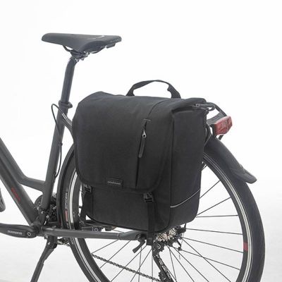 Sacoche Vélo Porte-Bagages Newlooks Nova Single Noir 16L 35x35x15mm