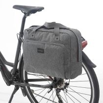 Sacoche Vélo Porte-Bagages Newlooks Nova Postino Gris 18L 39x30x16cm