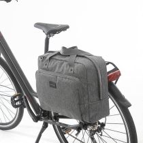 Sacoche Vélo Porte-Bagages Newlooks Nova Postino Gris 18L 39x30x16cm