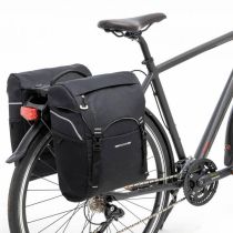 Sacoches Vélo Porte-Bagages à Pont Newlooks Sports Noir Racktime 32L 29x39x16cm