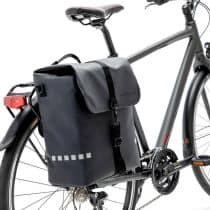 Sacoche Vélo Porte-Bagages Newlooxs Odense Single Noir 17.5L 32x38x16cm