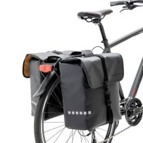 Sacoches Vélo Porte-Bagages à Pont Newlooxs Odense Double Noir 39L 34x38x16cm