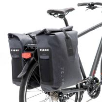 Sacoches Vélo Porte-Bagages à Pont Newlooxs Varo Gris Racktime 40L 28x43x17cm