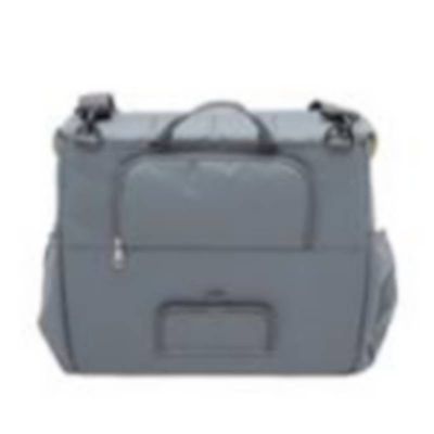 Sacoche Vélo Porte-Bagages Newlooxs Mondi Joy Matelassé Gris 18.5L 36X32X16cm