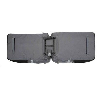 Sacoches Vélo Porte-Bagages à Pont Newlooxs Vigo Gris MIK 37L 31X40X15cm
