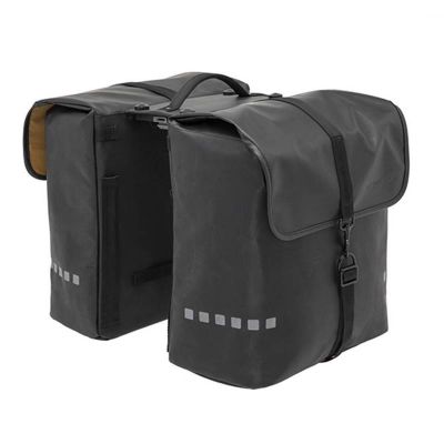 SACOCHE VELO PORTE BAGAGE A PONT NEWLOOXS ODENSE DOUBLE KAKI MIK - 39 LITRES - 340x380x160