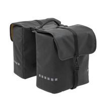 Sacoches Vélo Porte-Bagages à Pont Newlooxs Odense Double Noir Racktime 39L 34x38x16cm