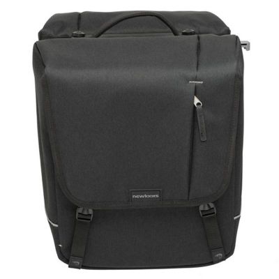 SACOCHE VELO PORTE BAGAGE A PONT NEWLOOXS NOVA DOUBLE NOIR MIK - 32 LITRES -