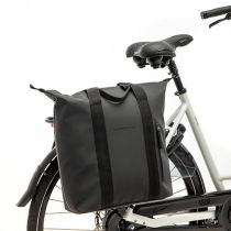 Sacoche Vélo Porte-Bagages Newlooxs Odense Shopper Kota Noir 24L 45x36x18cm