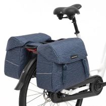 Sacoches Vélo Porte-Bagages à Pont Newlooxs Joli Nomi Bleu 37L 38x30x18cm