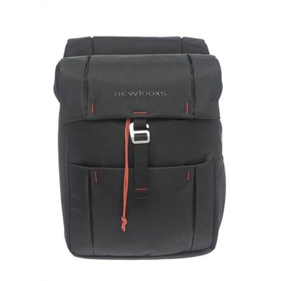 Sacoches Vélo Porte-Bagages à Pont Newlooxs Vigo Noir Atran 37L 31X40X15cm
