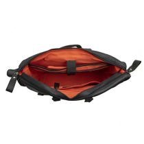 Sacoche Vélo Porte-Bagages Newlooxs Cuir Verla Noir 21L 34X44X18cm