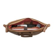 Sacoche Vélo Porte-Bagages Newlooxs Cuir Verla Cognac 21L 34X44X18cm