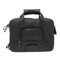 Sacoche Vélo Porte-Bagages Newlooxs Cuir Cali Noir 17L 40X31X15cm