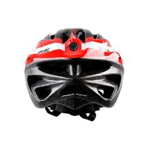 Casque Route/VTT Optimiz O300 Vision Rouge/Blanc/Noir Verni Réglage Occipital 58/61