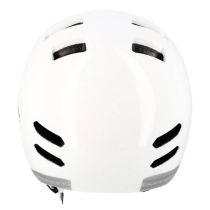 Casque Urbain Optimiz O370 Blanc Brillant In Mold T.S Led & Clignotant Intégrés 53/55cm