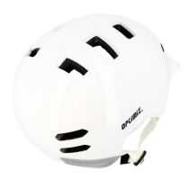 Casque Urbain Optimiz O370 Blanc Brillant In Mold T.S Led & Clignotant Intégrés 53/55cm