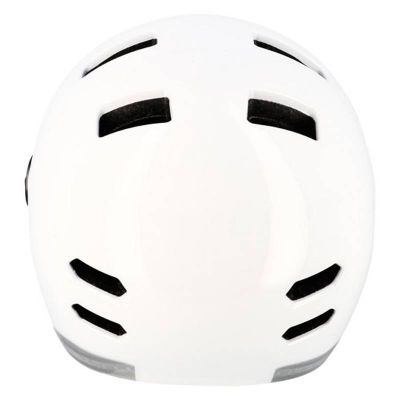Casque Urbain Optimiz O390 Blanc Brillant In Mold T.L Clignotant / Bluetooth 58/61cm