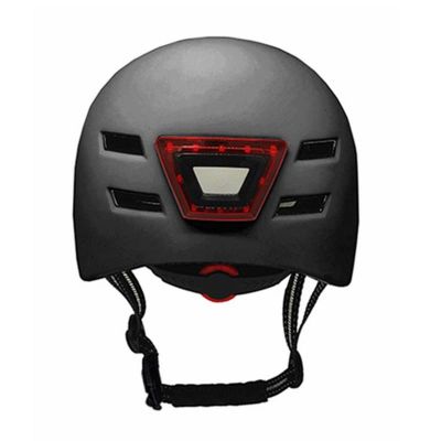 Casque Urbain Optimiz O365 Noir Mat In Mold Réglage Occipital 55/58cm Led Intégré