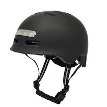 Casque Urbain Optimiz O365 Noir Mat In Mold Réglage Occipital 48/53cm Led Intégré