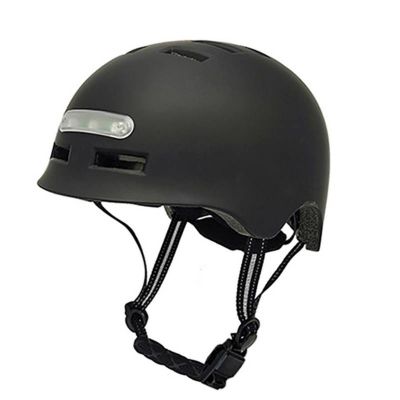 Casque Urbain Optimiz O365 Noir Mat In Mold Réglage Occipital 55/58cm Led Intégré
