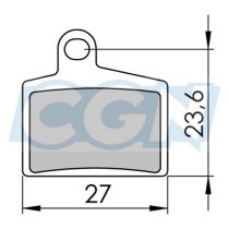 Plaquettes de Frein VTT 17 Métallique Optimiz Hayes Stroker Ryde/Dyno