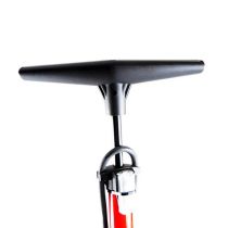 Pompe à Pied Optimiz Acier Rouge Mano 11 Bars Double Tête Plastique VS/VP