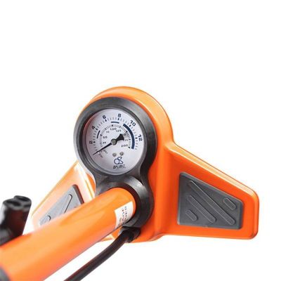 Pompe à Pied Optimiz Acier Orange Mano 11 Bars Double Tête Plastique VS/VP