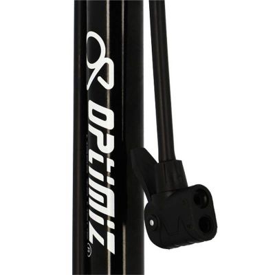 Pompe à Pied Optimiz Acier Noir Tête Plastique VS/VP