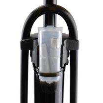 Pompe à Pied Optimiz Acier Noir Tête Plastique VS/VP